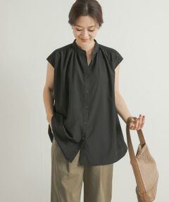 URBAN RESEARCH DOORS / アーバンリサーチ ドアーズ シャツ・ブラウス | レース切替フレンチブラウス