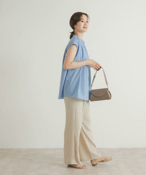 URBAN RESEARCH DOORS / アーバンリサーチ ドアーズ シャツ・ブラウス | レース切替フレンチブラウス | 詳細10