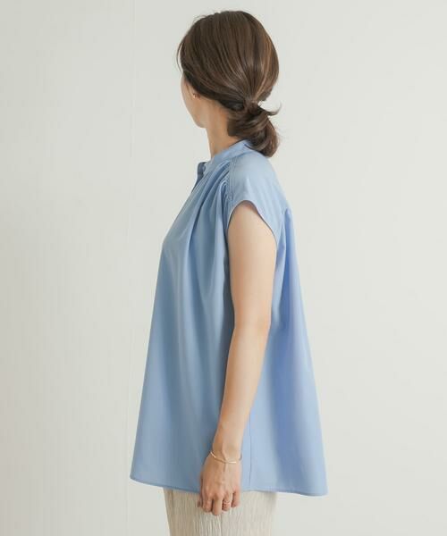 URBAN RESEARCH DOORS / アーバンリサーチ ドアーズ シャツ・ブラウス | レース切替フレンチブラウス | 詳細12