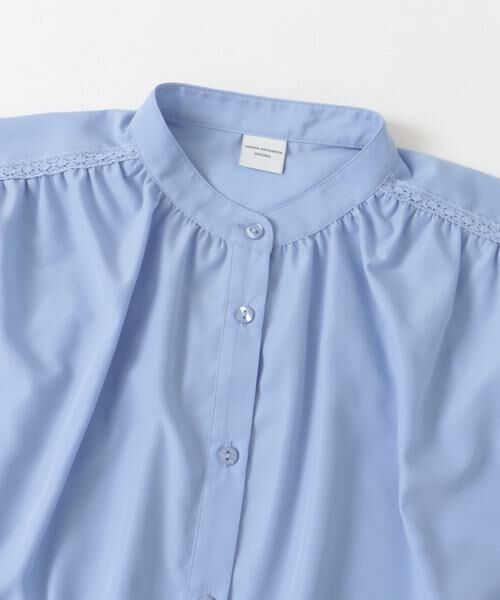 URBAN RESEARCH DOORS / アーバンリサーチ ドアーズ シャツ・ブラウス | レース切替フレンチブラウス | 詳細15