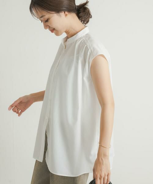 URBAN RESEARCH DOORS / アーバンリサーチ ドアーズ シャツ・ブラウス | レース切替フレンチブラウス | 詳細19