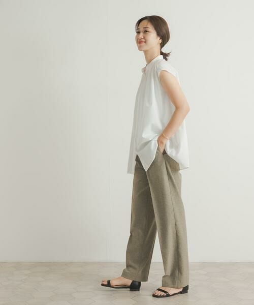 URBAN RESEARCH DOORS / アーバンリサーチ ドアーズ シャツ・ブラウス | レース切替フレンチブラウス | 詳細28