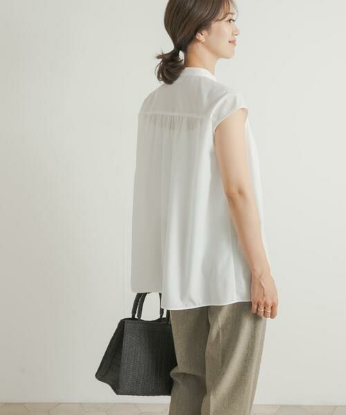 URBAN RESEARCH DOORS / アーバンリサーチ ドアーズ シャツ・ブラウス | レース切替フレンチブラウス | 詳細25