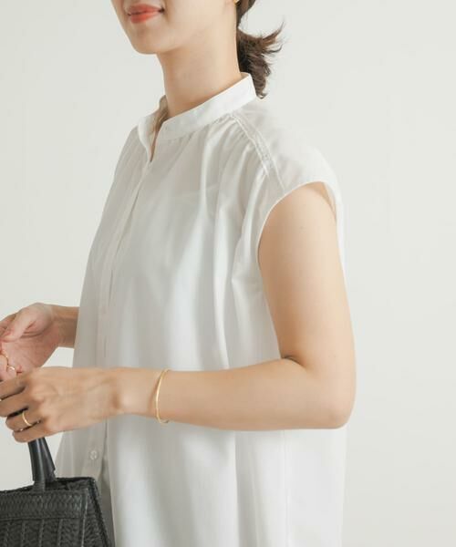 URBAN RESEARCH DOORS / アーバンリサーチ ドアーズ シャツ・ブラウス | レース切替フレンチブラウス | 詳細26