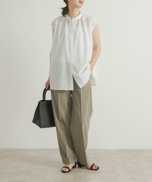 URBAN RESEARCH DOORS / アーバンリサーチ ドアーズ シャツ・ブラウス | レース切替フレンチブラウス | 詳細27