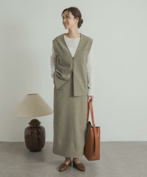 URBAN RESEARCH DOORS / アーバンリサーチ ドアーズ ベスト | 『UR TECH DRYLUXE』フロントZIPベスト | 詳細10