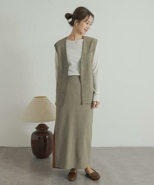 URBAN RESEARCH DOORS / アーバンリサーチ ドアーズ ベスト | 『UR TECH DRYLUXE』フロントZIPベスト | 詳細11