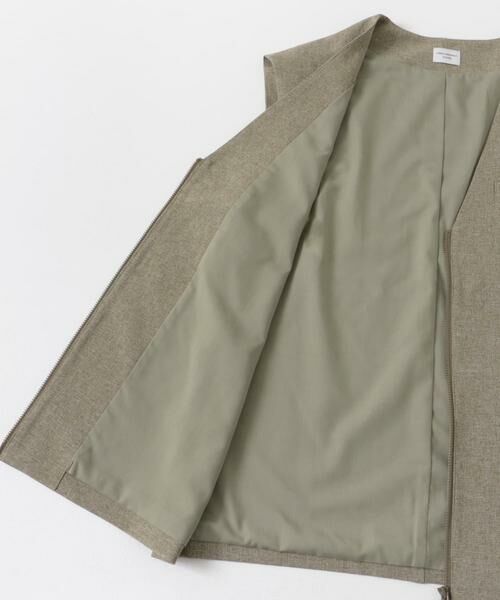 URBAN RESEARCH DOORS / アーバンリサーチ ドアーズ ベスト | 『UR TECH DRYLUXE』フロントZIPベスト | 詳細17