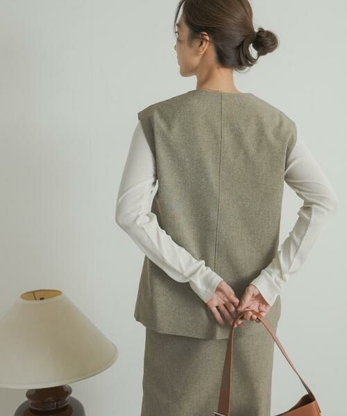 URBAN RESEARCH DOORS / アーバンリサーチ ドアーズ ベスト | 『UR TECH DRYLUXE』フロントZIPベスト | 詳細9