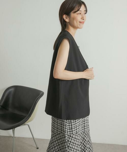 URBAN RESEARCH DOORS / アーバンリサーチ ドアーズ ベスト | 『UR TECH DRYLUXE』フロントZIPベスト | 詳細26