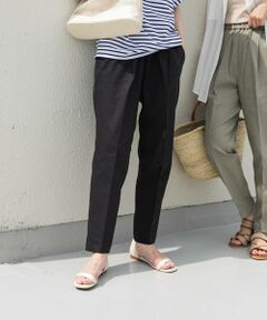 URBAN RESEARCH DOORS / アーバンリサーチ ドアーズ その他パンツ | リネン混テーパードイージーパンツ