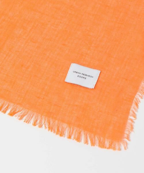 URBAN RESEARCH DOORS / アーバンリサーチ ドアーズ マフラー・ショール・スヌード・ストール | UVコットンリネンストール | 詳細2