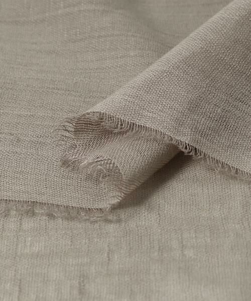 URBAN RESEARCH DOORS / アーバンリサーチ ドアーズ マフラー・ショール・スヌード・ストール | UVコットンリネンストール | 詳細5