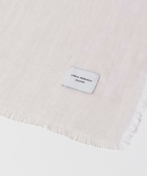URBAN RESEARCH DOORS / アーバンリサーチ ドアーズ マフラー・ショール・スヌード・ストール | UVコットンリネンストール | 詳細10