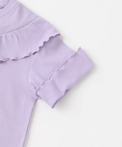 URBAN RESEARCH DOORS / アーバンリサーチ ドアーズ トップス | メローフリルリブTシャツ(KIDS) | 詳細22