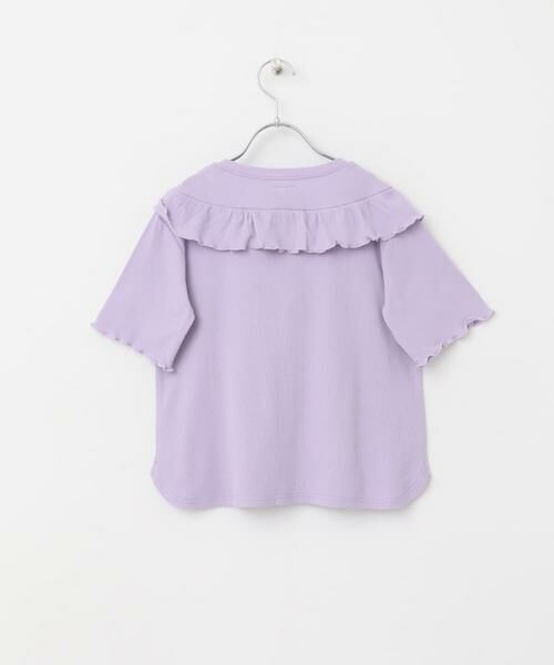 URBAN RESEARCH DOORS / アーバンリサーチ ドアーズ トップス | メローフリルリブTシャツ(KIDS) | 詳細23