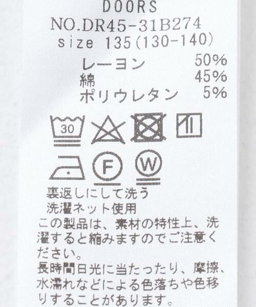 URBAN RESEARCH DOORS / アーバンリサーチ ドアーズ トップス | メローフリルリブTシャツ(KIDS) | 詳細25