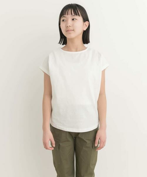 URBAN RESEARCH DOORS / アーバンリサーチ ドアーズ トップス | 『親子リンク』add fabrics防汚Tシャツ(KIDS) | 詳細25