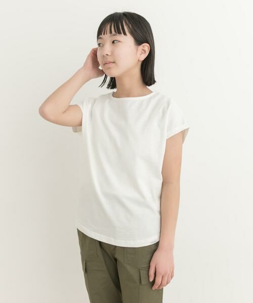 URBAN RESEARCH DOORS / アーバンリサーチ ドアーズ トップス | 『親子リンク』add fabrics防汚Tシャツ(KIDS) | 詳細26