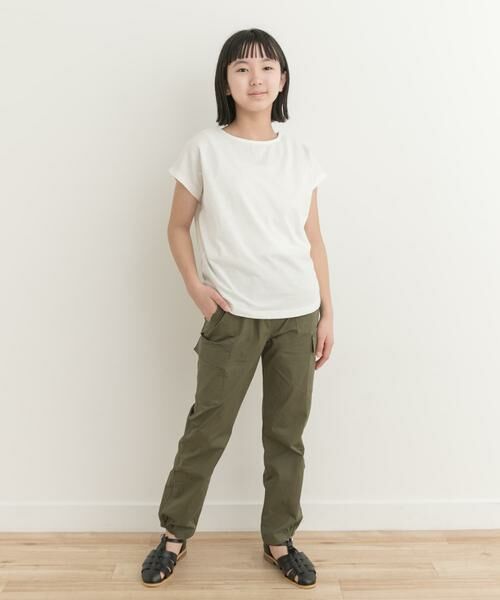 URBAN RESEARCH DOORS / アーバンリサーチ ドアーズ トップス | 『親子リンク』add fabrics防汚Tシャツ(KIDS) | 詳細30