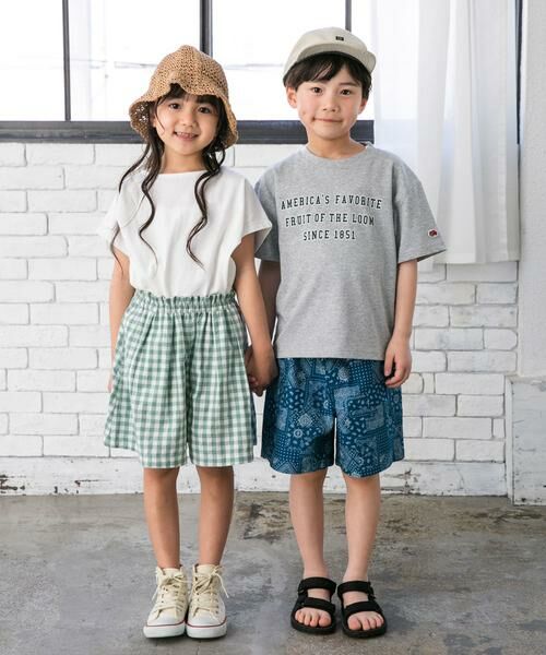 URBAN RESEARCH DOORS / アーバンリサーチ ドアーズ トップス | 『親子リンク』add fabrics防汚Tシャツ(KIDS) | 詳細22