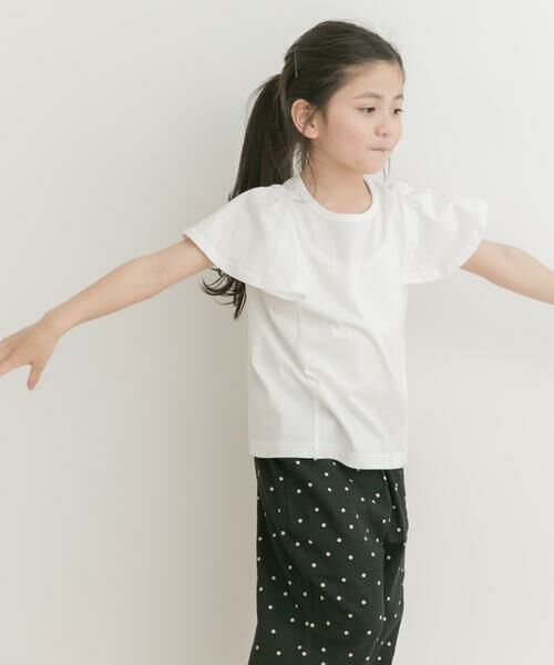 URBAN RESEARCH DOORS / アーバンリサーチ ドアーズ トップス | フレアショートスリーブTシャツ(KIDS) | 詳細25