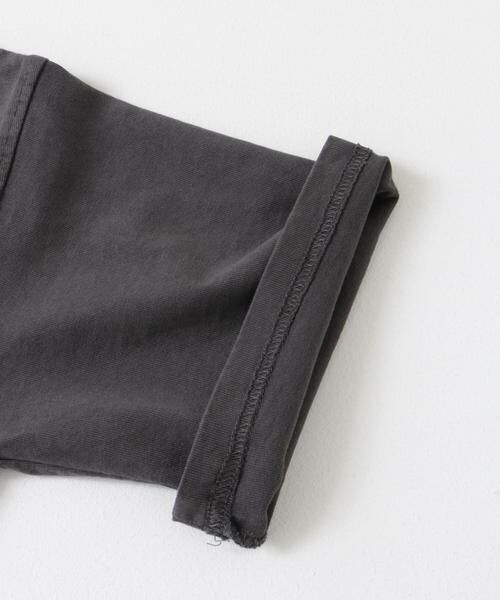 URBAN RESEARCH DOORS / アーバンリサーチ ドアーズ トップス | 製品染めフロッキープリントロゴTシャツ(KIDS) | 詳細12