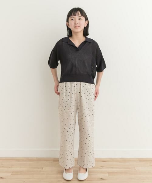 URBAN RESEARCH DOORS / アーバンリサーチ ドアーズ ニット・セーター | クロップドメッシュシャツ(KIDS) | 詳細8