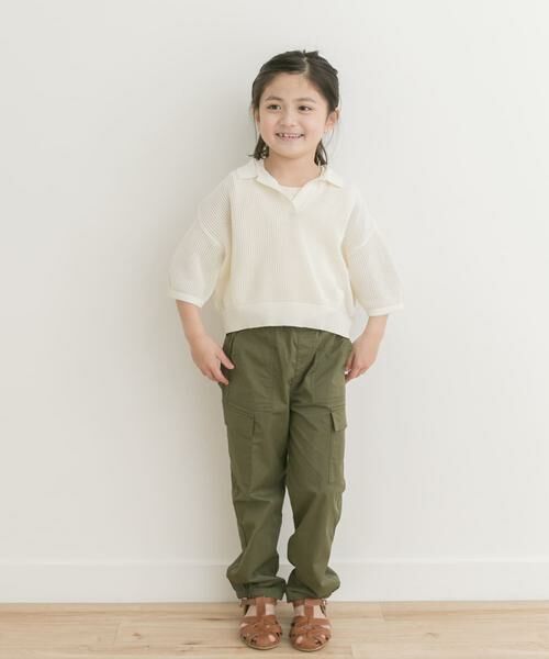 URBAN RESEARCH DOORS / アーバンリサーチ ドアーズ ニット・セーター | クロップドメッシュシャツ(KIDS) | 詳細26