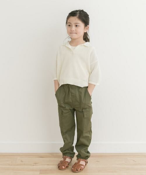 URBAN RESEARCH DOORS / アーバンリサーチ ドアーズ ニット・セーター | クロップドメッシュシャツ(KIDS) | 詳細27