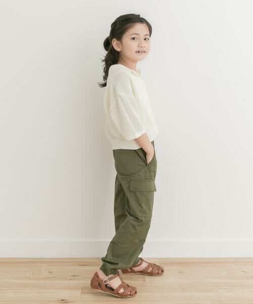 URBAN RESEARCH DOORS / アーバンリサーチ ドアーズ ニット・セーター | クロップドメッシュシャツ(KIDS) | 詳細29