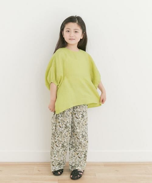 URBAN RESEARCH DOORS / アーバンリサーチ ドアーズ トップス | 『親子リンク』リネンバルーンスリーブブラウス(KIDS) | 詳細11