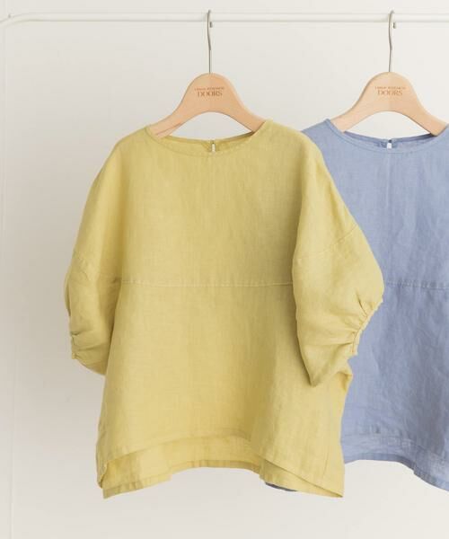 URBAN RESEARCH DOORS / アーバンリサーチ ドアーズ トップス | 『親子リンク』リネンバルーンスリーブブラウス(KIDS) | 詳細12
