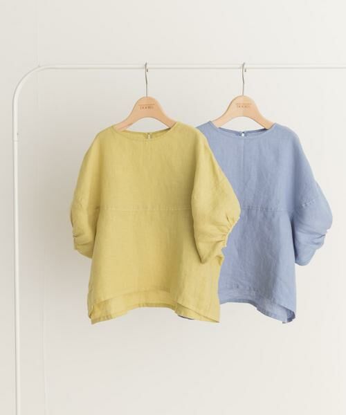 URBAN RESEARCH DOORS / アーバンリサーチ ドアーズ トップス | 『親子リンク』リネンバルーンスリーブブラウス(KIDS) | 詳細13