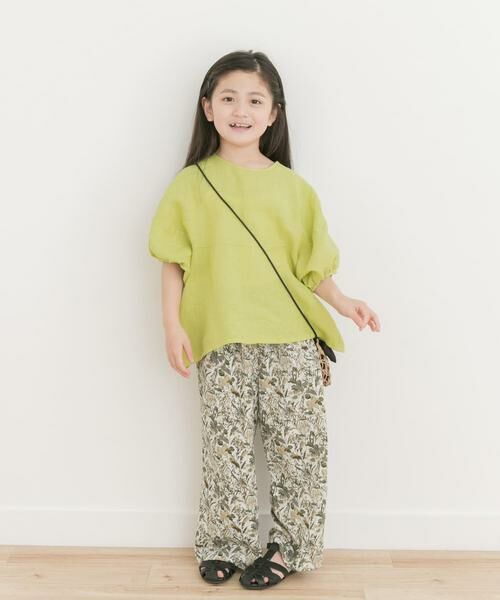 URBAN RESEARCH DOORS / アーバンリサーチ ドアーズ トップス | 『親子リンク』リネンバルーンスリーブブラウス(KIDS) | 詳細6