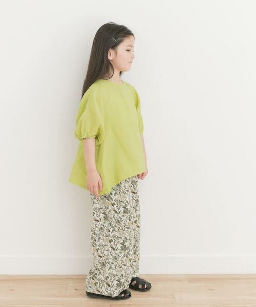 URBAN RESEARCH DOORS / アーバンリサーチ ドアーズ トップス | 『親子リンク』リネンバルーンスリーブブラウス(KIDS) | 詳細8