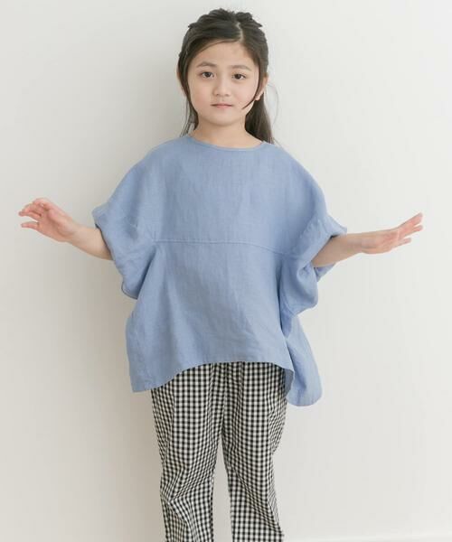 URBAN RESEARCH DOORS / アーバンリサーチ ドアーズ トップス | 『親子リンク』リネンバルーンスリーブブラウス(KIDS) | 詳細16