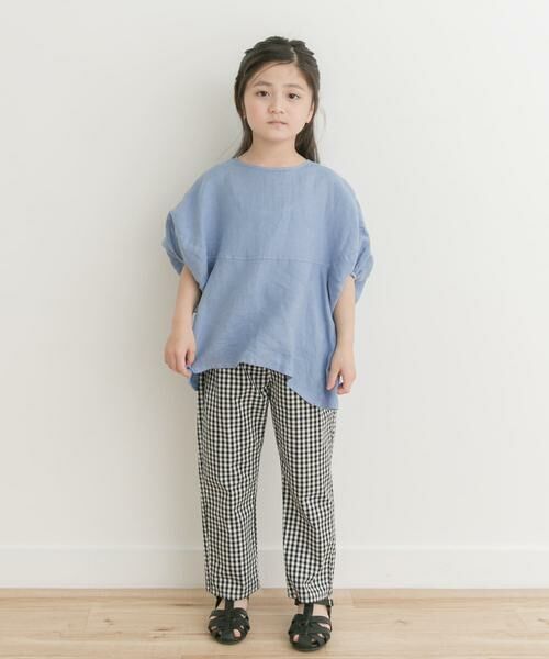 URBAN RESEARCH DOORS / アーバンリサーチ ドアーズ トップス | 『親子リンク』リネンバルーンスリーブブラウス(KIDS) | 詳細23