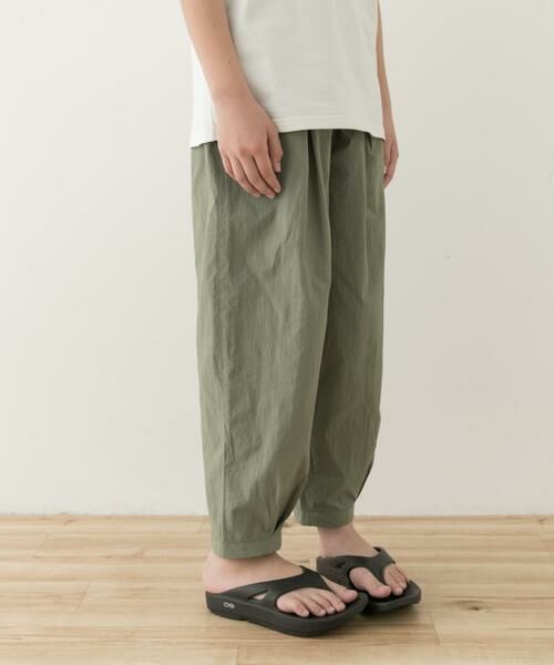 URBAN RESEARCH DOORS / アーバンリサーチ ドアーズ パンツ | 撥水タックワイドパンツ(KIDS) | 詳細2