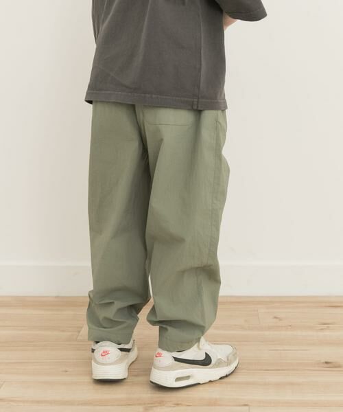 URBAN RESEARCH DOORS / アーバンリサーチ ドアーズ パンツ | 撥水タックワイドパンツ(KIDS) | 詳細7