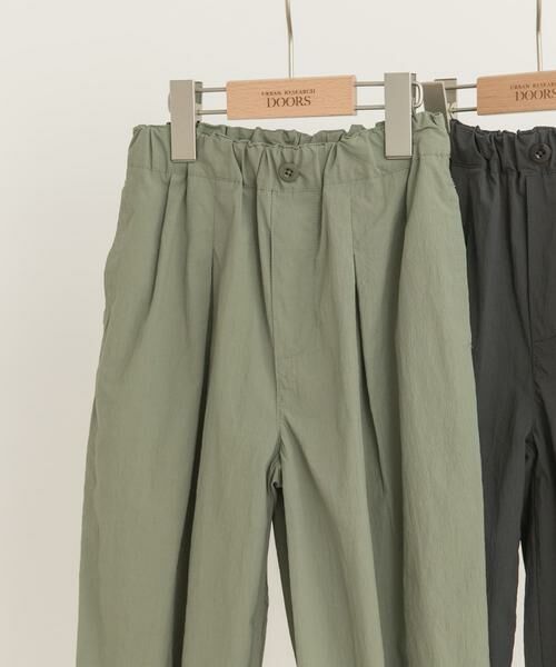 URBAN RESEARCH DOORS / アーバンリサーチ ドアーズ パンツ | 撥水タックワイドパンツ(KIDS) | 詳細9