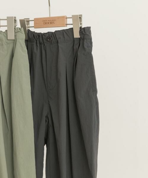 URBAN RESEARCH DOORS / アーバンリサーチ ドアーズ パンツ | 撥水タックワイドパンツ(KIDS) | 詳細21
