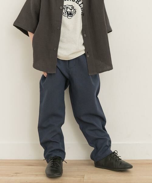 URBAN RESEARCH DOORS/アーバンリサーチ ドアーズ テーパードイージーパンツ(KIDS) ネイビー 105