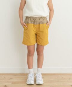 URBAN RESEARCH DOORS / アーバンリサーチ ドアーズ パンツ | 撥水バイカラーショーツ(KIDS)