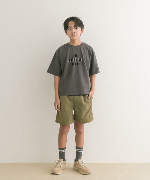 URBAN RESEARCH DOORS / アーバンリサーチ ドアーズ パンツ | 撥水バイカラーショーツ(KIDS) | 詳細1