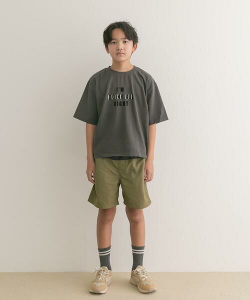 URBAN RESEARCH DOORS / アーバンリサーチ ドアーズ パンツ | 撥水バイカラーショーツ(KIDS) | 詳細2