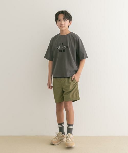 URBAN RESEARCH DOORS / アーバンリサーチ ドアーズ パンツ | 撥水バイカラーショーツ(KIDS) | 詳細3