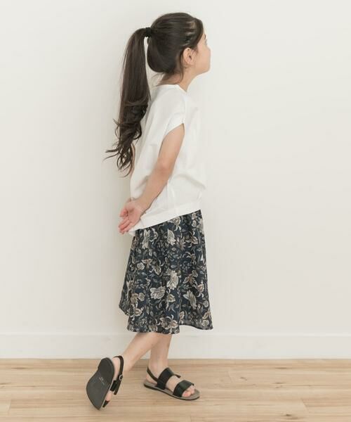 URBAN RESEARCH DOORS / アーバンリサーチ ドアーズ パンツ | 『親子リンク』オリエンタルプリントギャザースカート(KIDS) | 詳細14