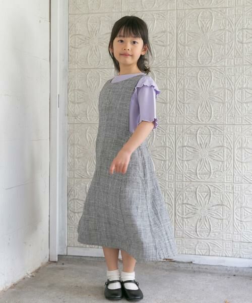 URBAN RESEARCH DOORS / アーバンリサーチ ドアーズ ワンピース | 『親子リンク』リネンレーヨンジャンパースカート(KIDS) | 詳細18