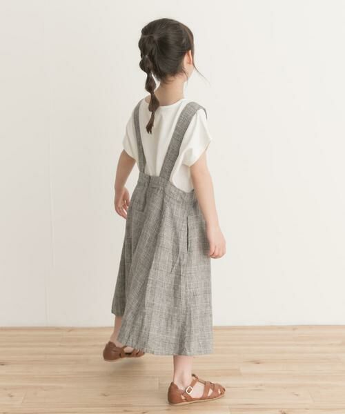 URBAN RESEARCH DOORS / アーバンリサーチ ドアーズ ワンピース | 『親子リンク』リネンレーヨンジャンパースカート(KIDS) | 詳細12